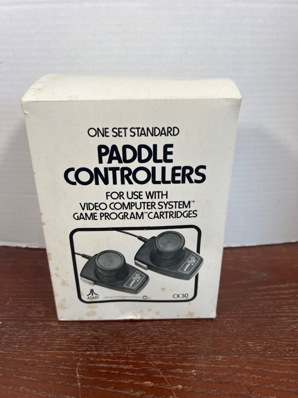 Atari CX30 Paddle Controllers Set For Video Computer System Game Program Cartrid - Picture 3 of 4